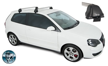 VW Polo roof racks